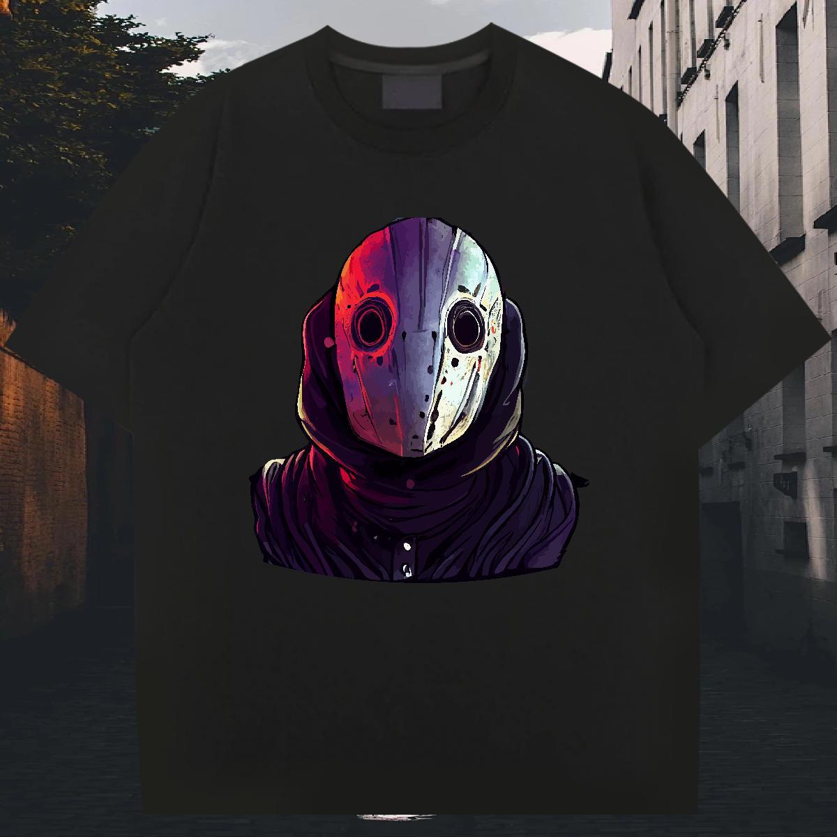 Loose Fit Couples T Shirts 230g Cotton Hip Hop ET Asian Size Crew Neck Breathable Classic Men T Shirts Tees