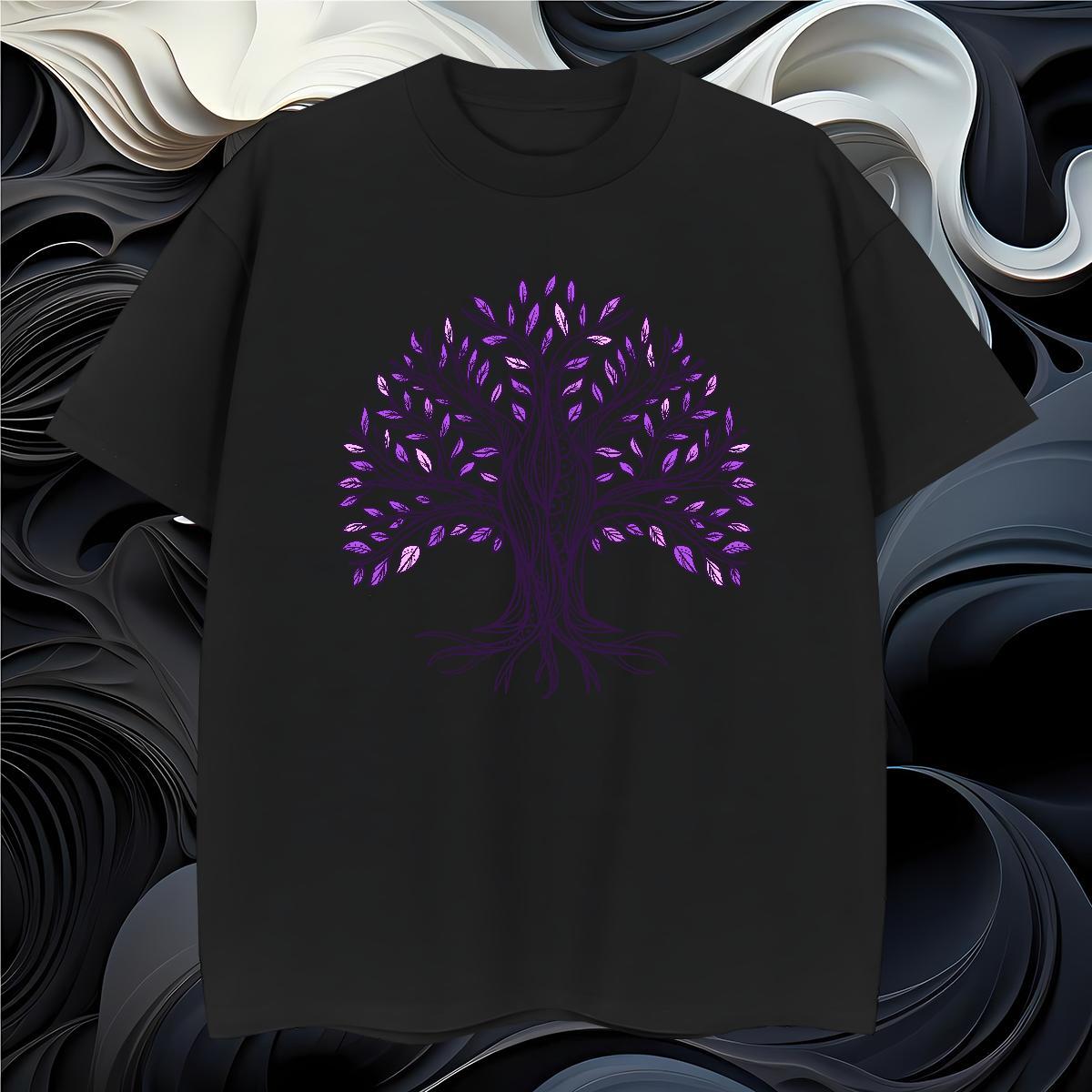 T Shirts Men 230g 100% Cotton tree Sport Breathable Short Sleeve Custom Printing Men Tees Classic Popular Polos