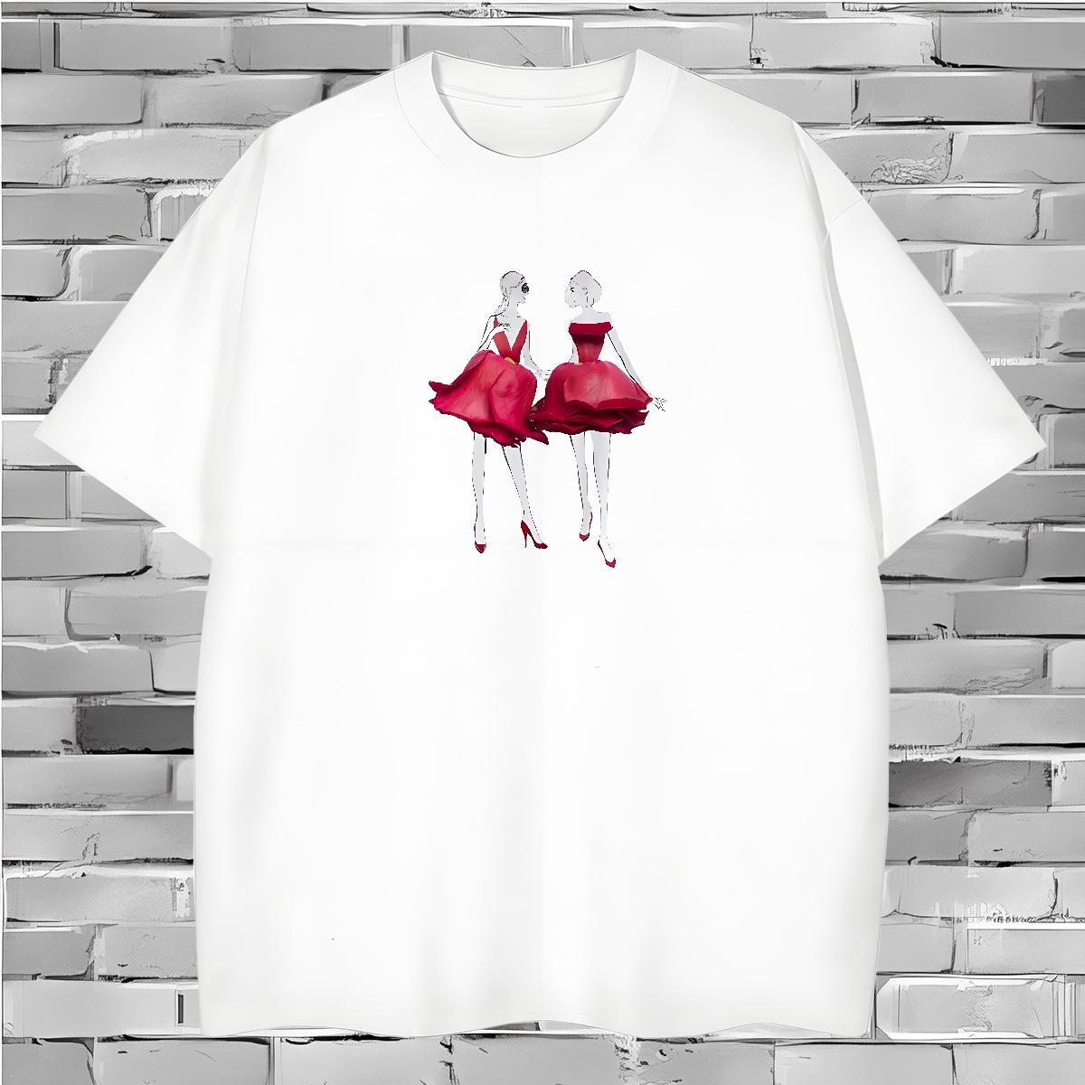 Mens T Shirts 230g Pure Cotton person Daily Outfit Breathable Crew Neck Oversized 4XL Men Clothes T-Shirt Brand Soft Clothings