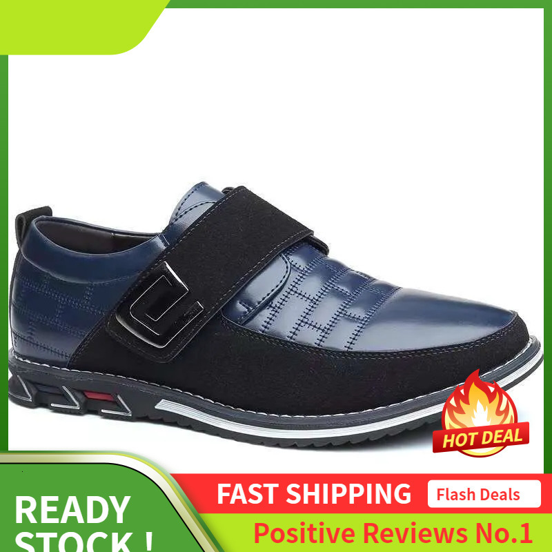 S Casual Ddmysports Slip On Loafers Embroidered Men Leather Cross Border Trend Plus Size S Shoes Outdoor lip ize hoes