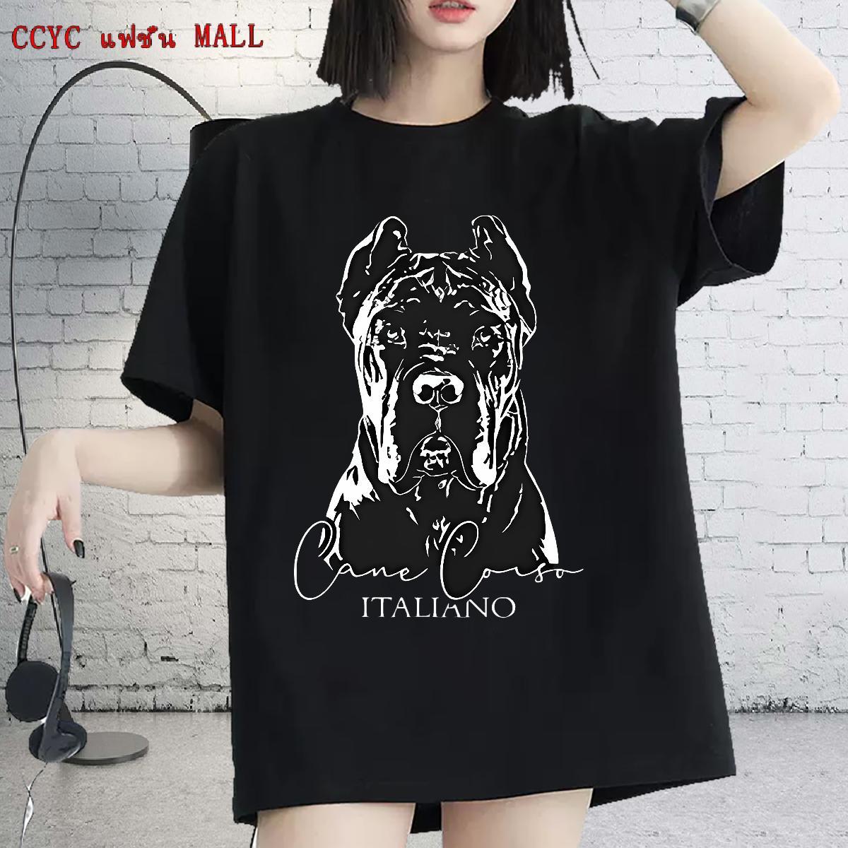 Soft T Shirts Women Crew Neck Breathable Unisex Tshirts Oversized dog Sports Street Wear 100% Cotton 230g Factory Direct Tees Shirts