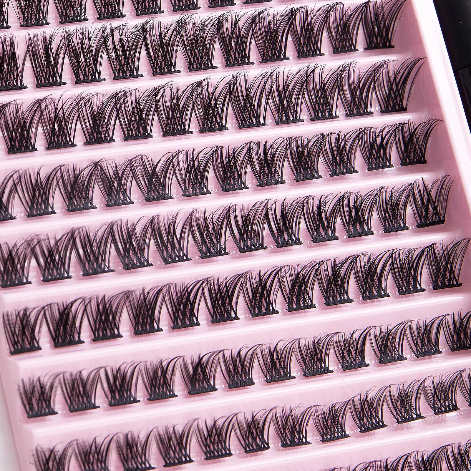 Hot Sales Makeup Looks Natural DIV 120 Clusters DlY Eyelash Extension Kit W240803