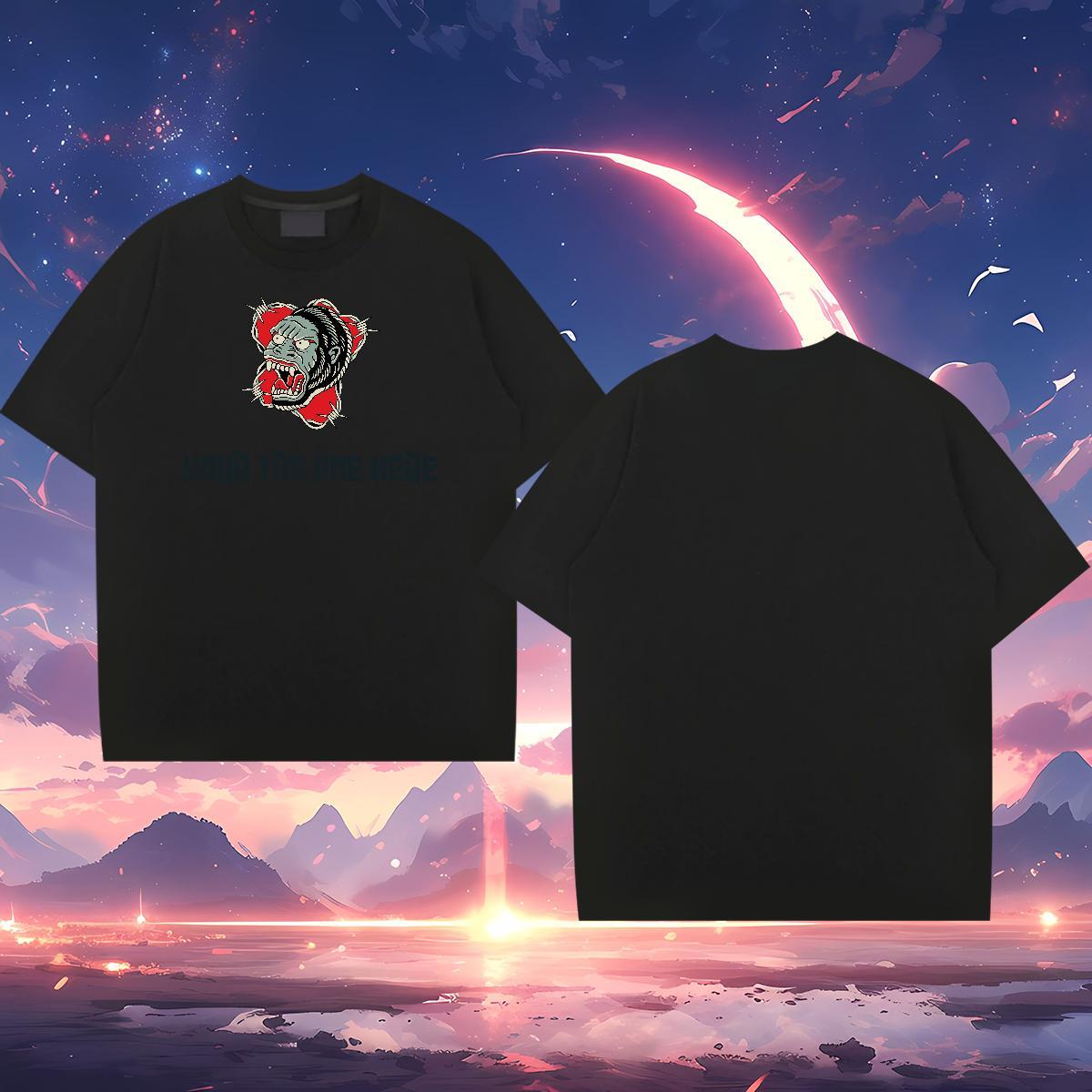 Free Shipping Men T Shirts 230g Cotton Casual Tees Breathable Brand Tshirt for Man Woman DIY Printed