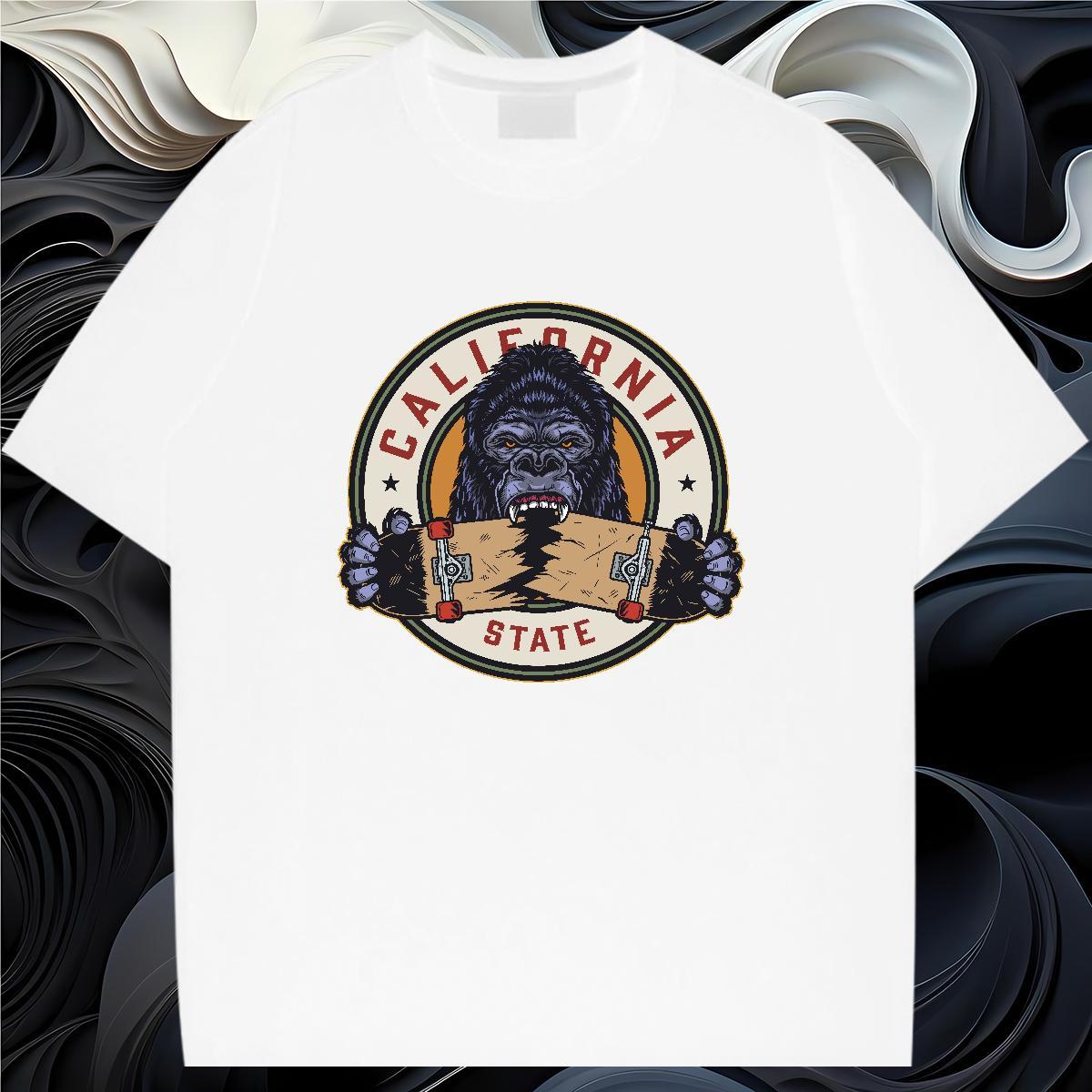 Customized T Shirts Men 100% Cotton 230g Sport Clothings Crew Neck Breathable Designer Men Tees Custom Printed