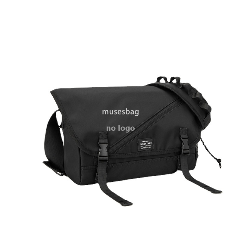 Men's work bag crossbody bag cross bag fashion Harajuku function college student postman computer casual backpack woman