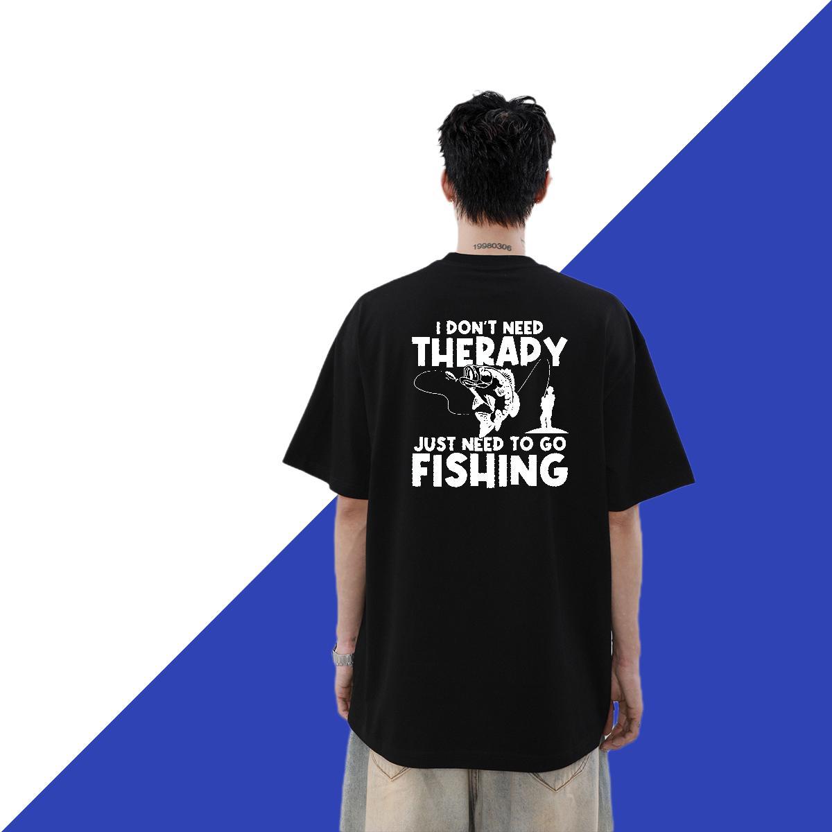 2024 Designer Mens T Shirts 230g Cotton fish Street Casual Tops Shirt Breathable Soft Brand Men Tees Oversized 3XL 4XL