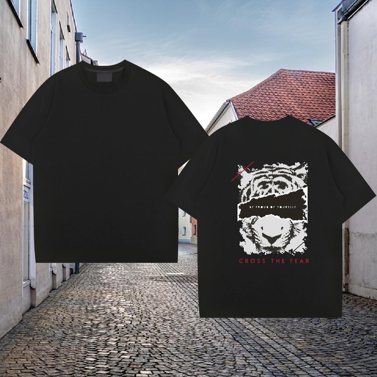 Casual New T shirt 230g Cotton Home Outdoor Tops Tees O-Neck Short Sleeve Free Shipping Tshirts Custom Print Plus Size