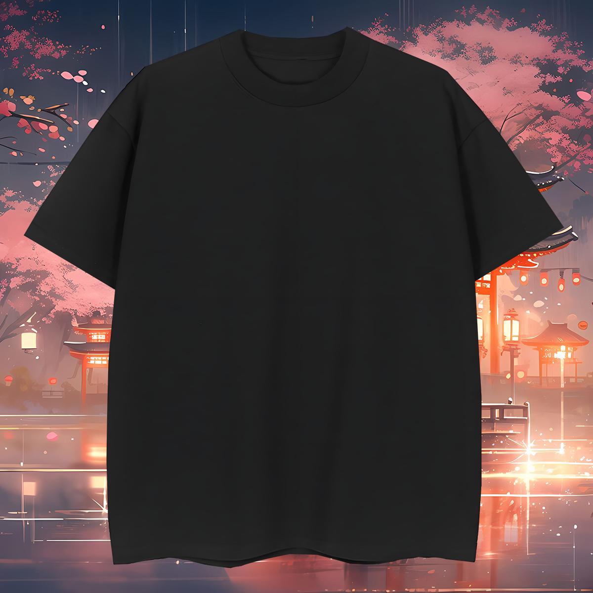 Loose Fit Mens Tshirts 100% Cotton 230g halloween T shirt Casual Breathable Custom Print Plus Size New Arrival Tops