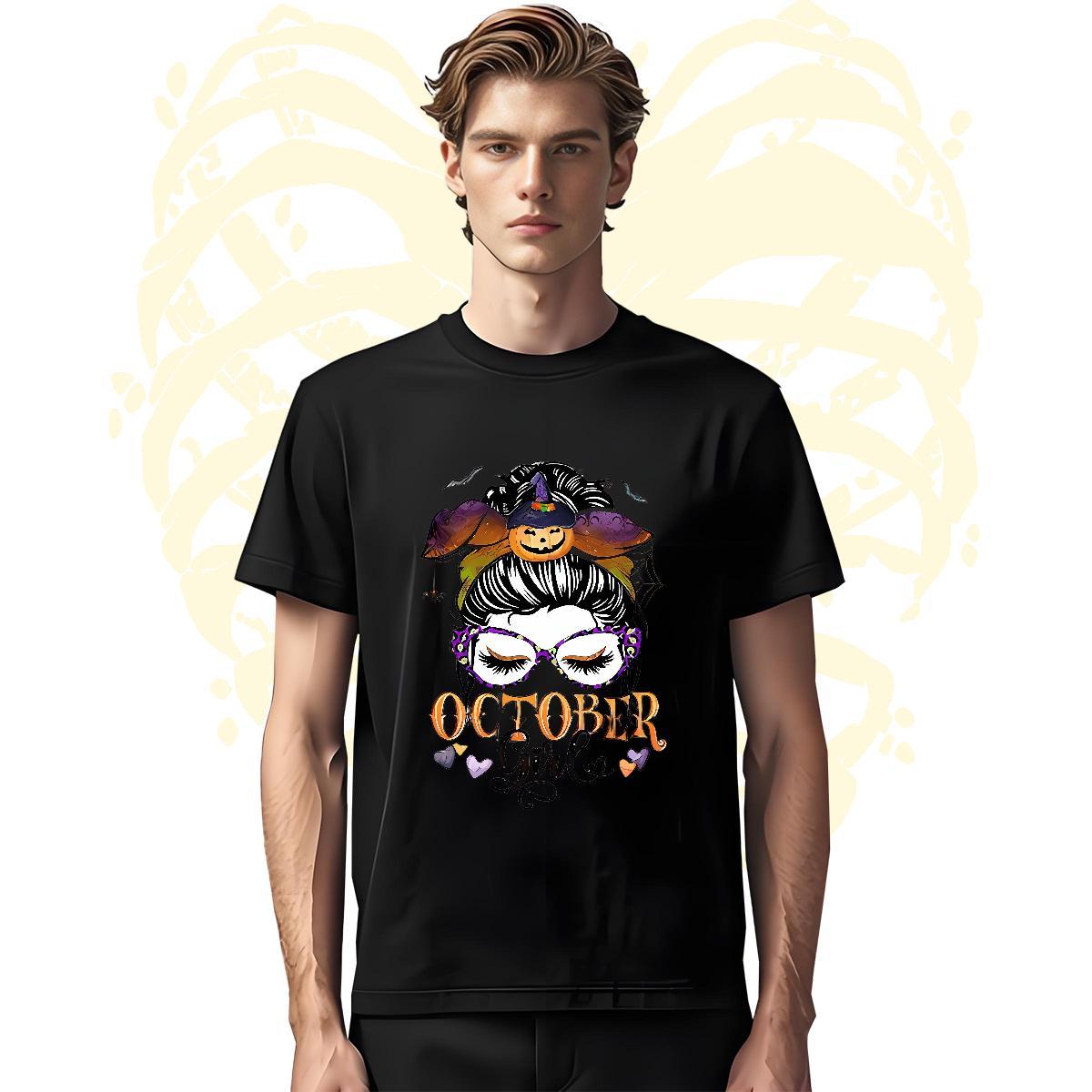 Free Shipping Couples T Shirts 230g Cotton pumpkin T Shirts Men Casual Daily Wear Breathable Crew Neck Custom Printed Designer Fashion Tops Shirt