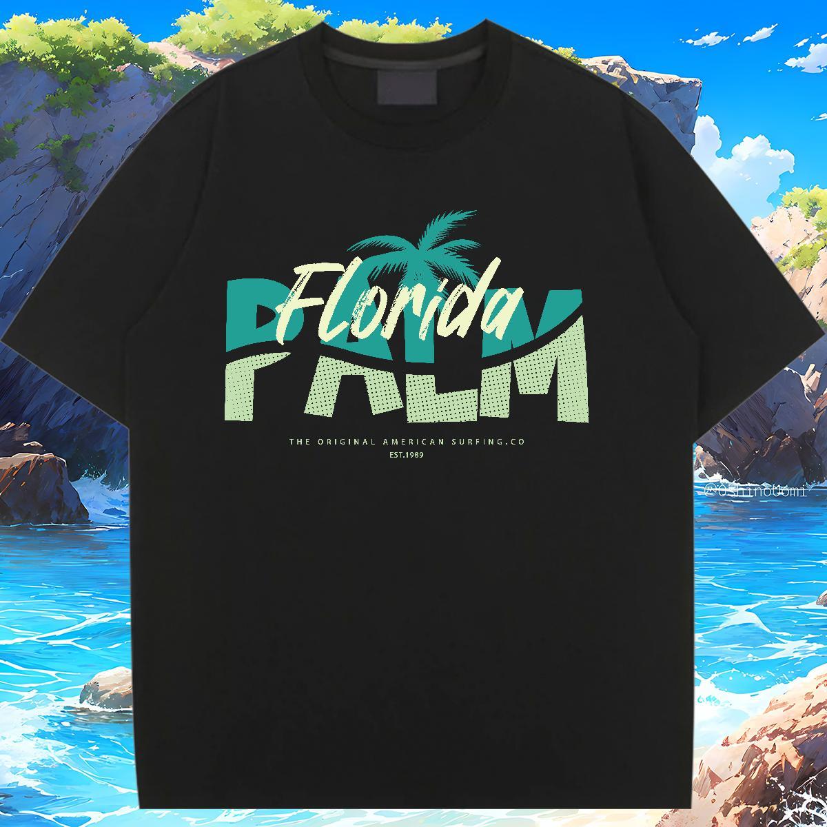 5A T-Shirts Breathable Crew Neck Womens Tshirts Custom Print Plus Size tree Hip Hop Street 100% Cotton 230g Factory Direct Clothes