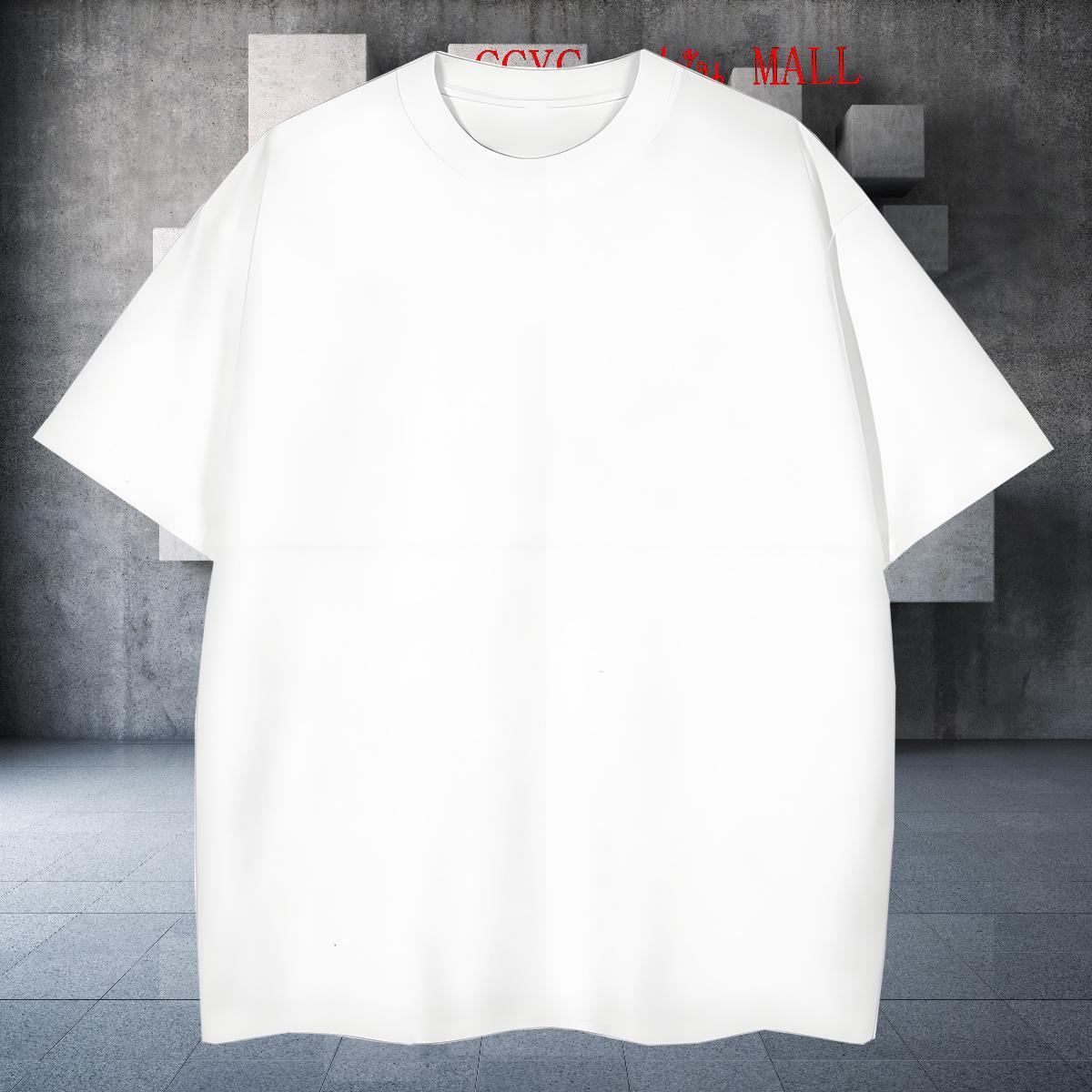 Popular Men Tees 100% Cotton 230g cat Mens T Shirts Street wear Hip Hop Breathable Crew Neck Custom Print Oversized Brand Tops