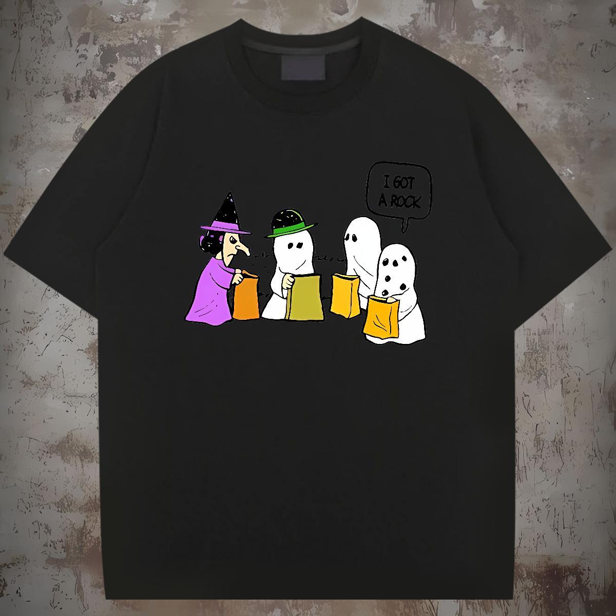 Fashion Casual Mens T Shirts 230g Pure Cotton monster Sport Tshirts Short Sleeve O-Neck TOP Quality Tshirt for Man Woman Custom Cartoon