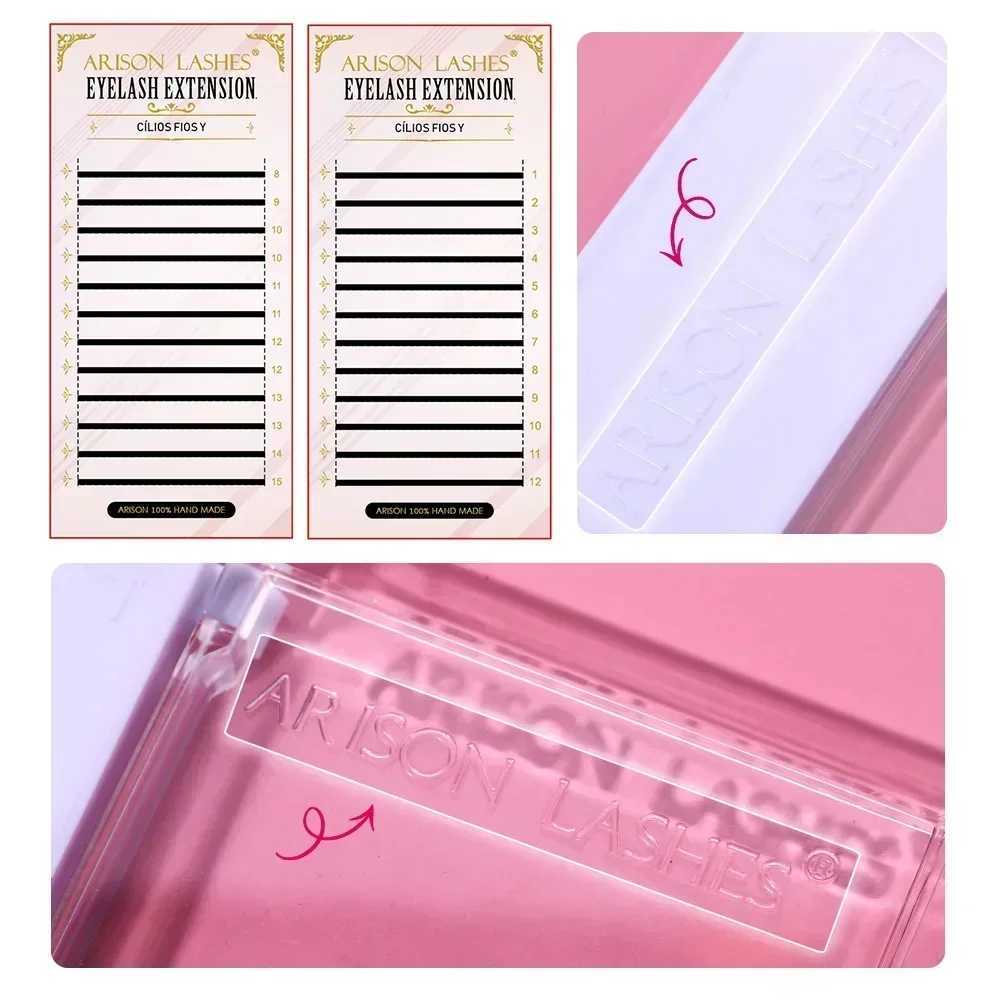 Alison Eyelash W 5D/4D/3D Eyelash Extension Prefabricated Volume Simple Fan YY Eyelash Natural Soft False Eyelash Customization W240803
