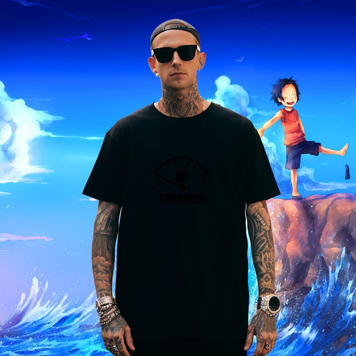 Cool Design Men Tshirts 230g 100% Cotton Sports Casual letter Skull Crew Neck Breathable New Designer T-Shirts for Men Tops Tees