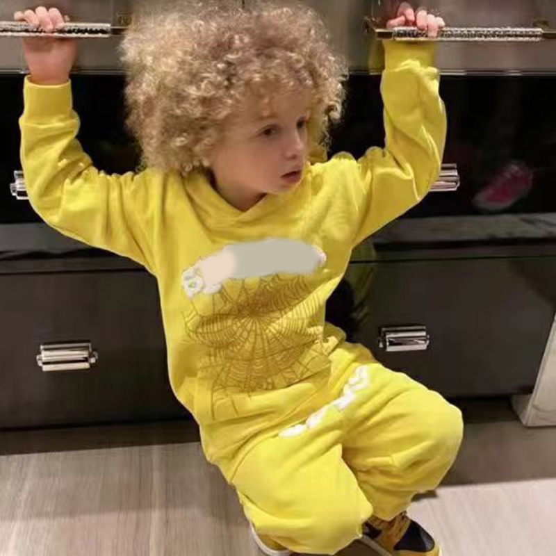 Clothing Sets Childrens hoodie pants set Designer kids Clothes New Luxury Print boys girls Tracksuits classic Letter hoodies Casual Sports Sweatshirt Q241109