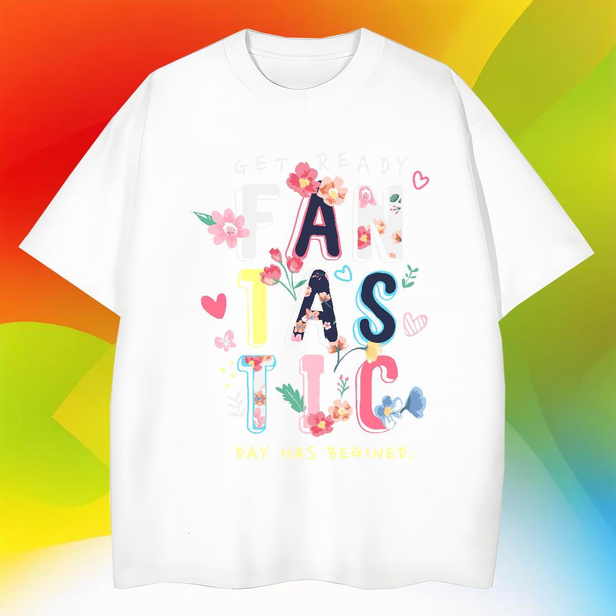 Cool Design Men Tshirts 230g Pure Cotton Casual Beach letter Custom Print Plus Size Crew Neck New Designer Mens T Shirts Tee Shirt