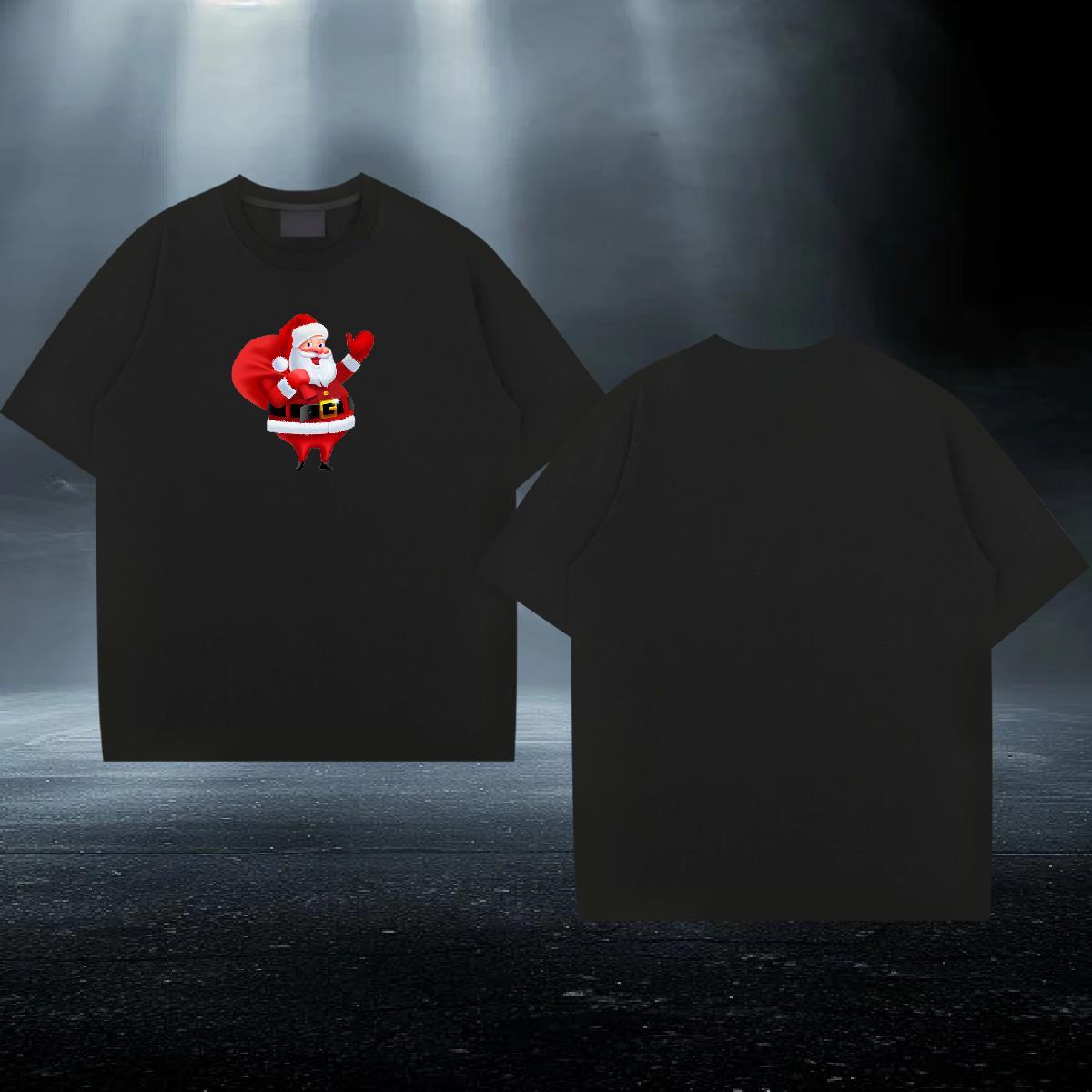 2024 New T shirt 100% Cotton 230g Daily Wear Tee Shirt Round Neck Short Sleeve Soft Men Tees Custom Anime