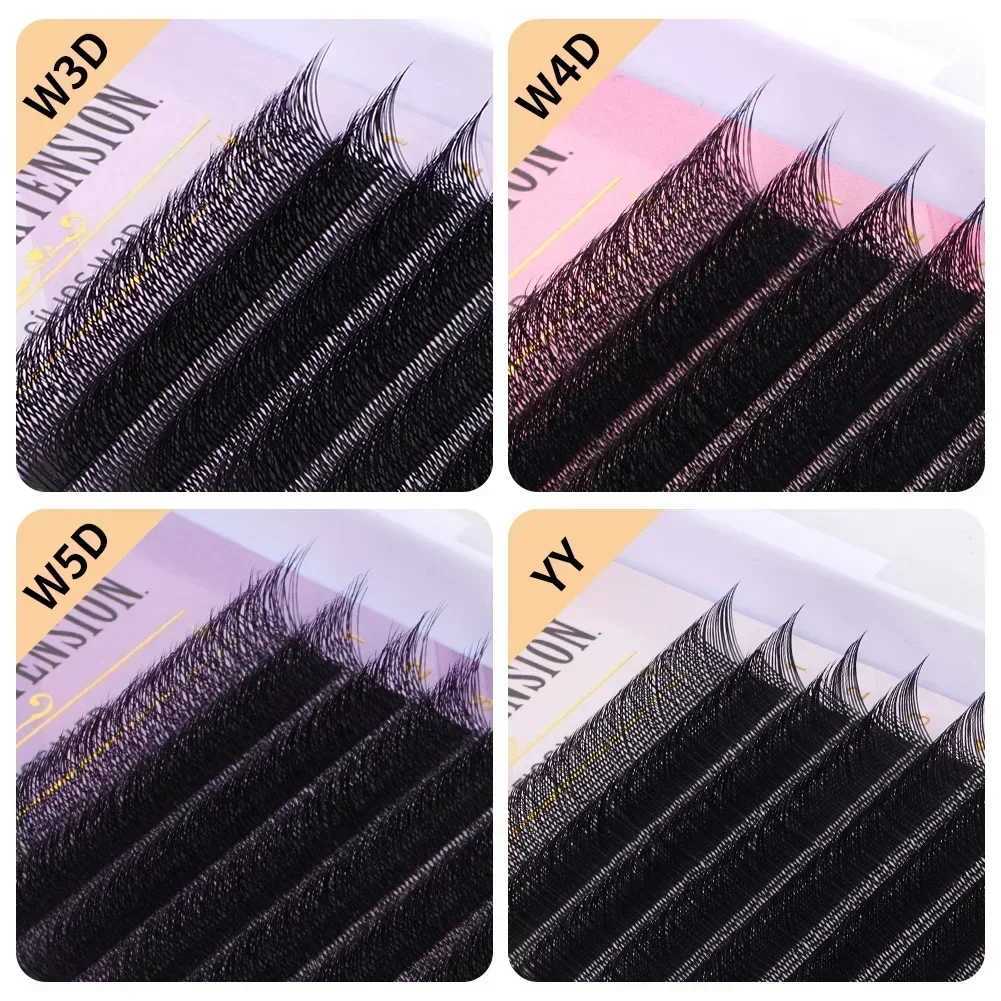 Alison Eyelash W 5D/4D/3D Eyelash Extension Prefabricated Volume Simple Fan YY Eyelash Natural Soft False Eyelash Customization W240803