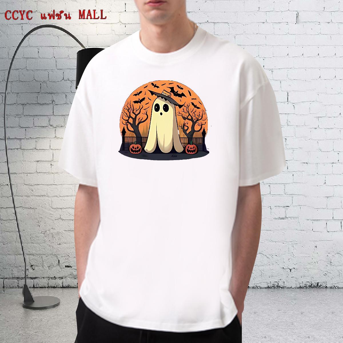 Classic T-Shirts 100% Cotton 230g monster Casual Clothes Breathable Crew Neck Brand Tshirts Custom Print Oversized