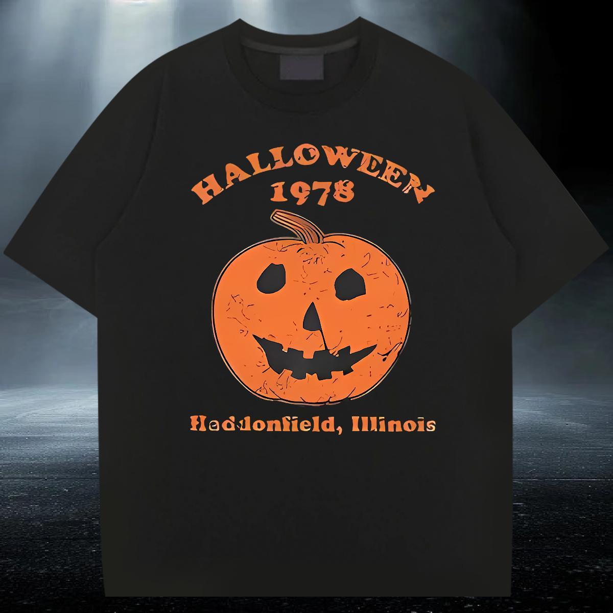 Classic Man T Shirts 230g Pure Cotton halloween Street Clothings Round Neck Short Sleeve Unisex Mens Tshirts Plus Size Custom
