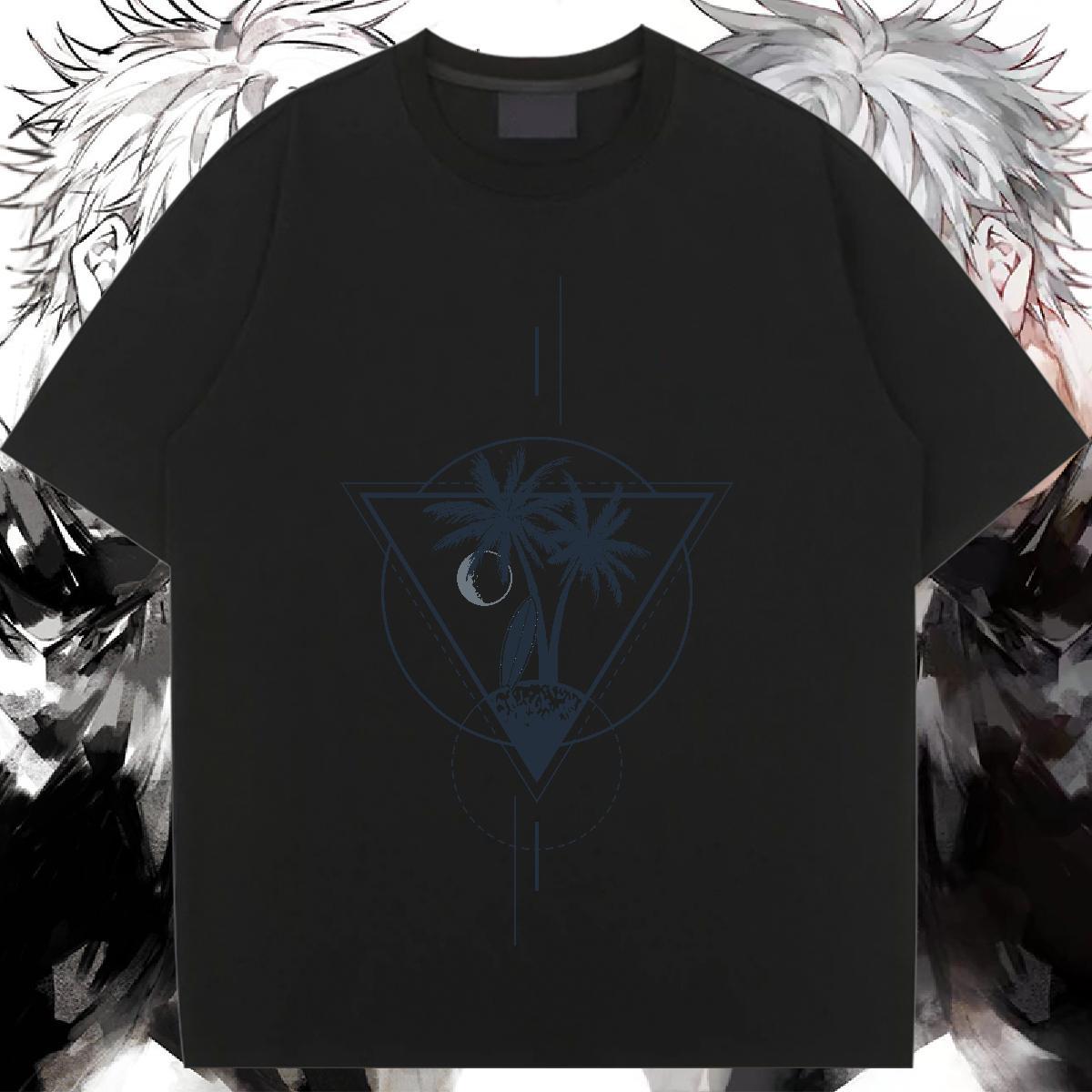 Free Shipping T-Shirts O-Neck Short Sleeve Women Tshirts Custom Printing tree Spring Summer 100% Cotton 230g 2024 Top Tees