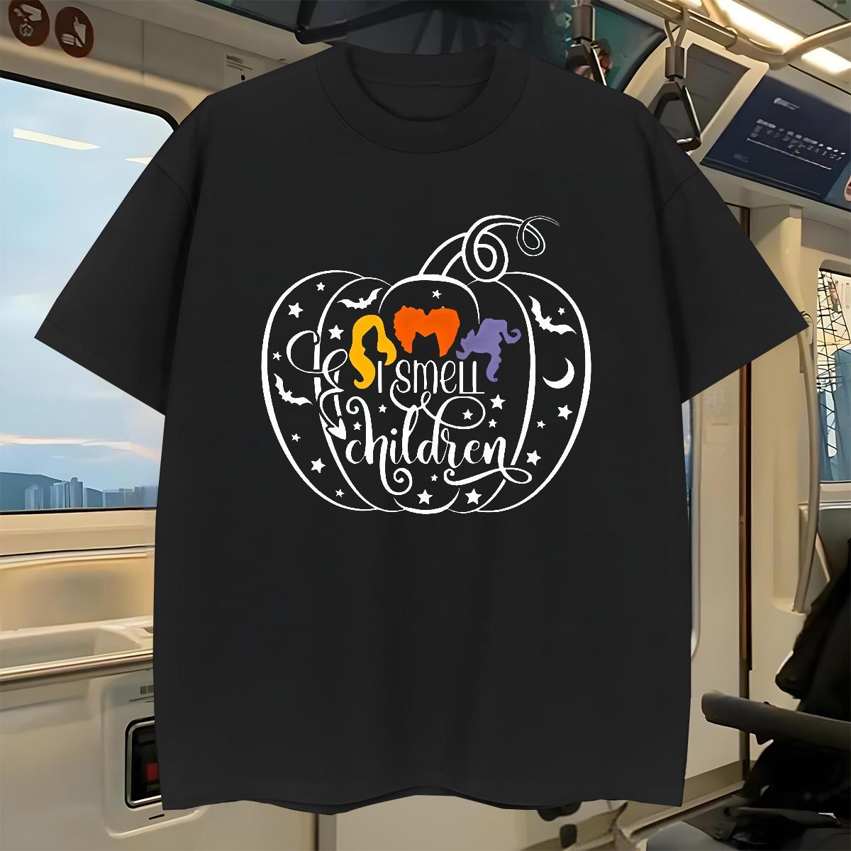 Fashion Design T-Shirts for Men 230g Cotton halloween High Street Hip Hop Wear Breathable Short Sleeve Cool Design Men Clothes T-Shirt Custom Cartoon