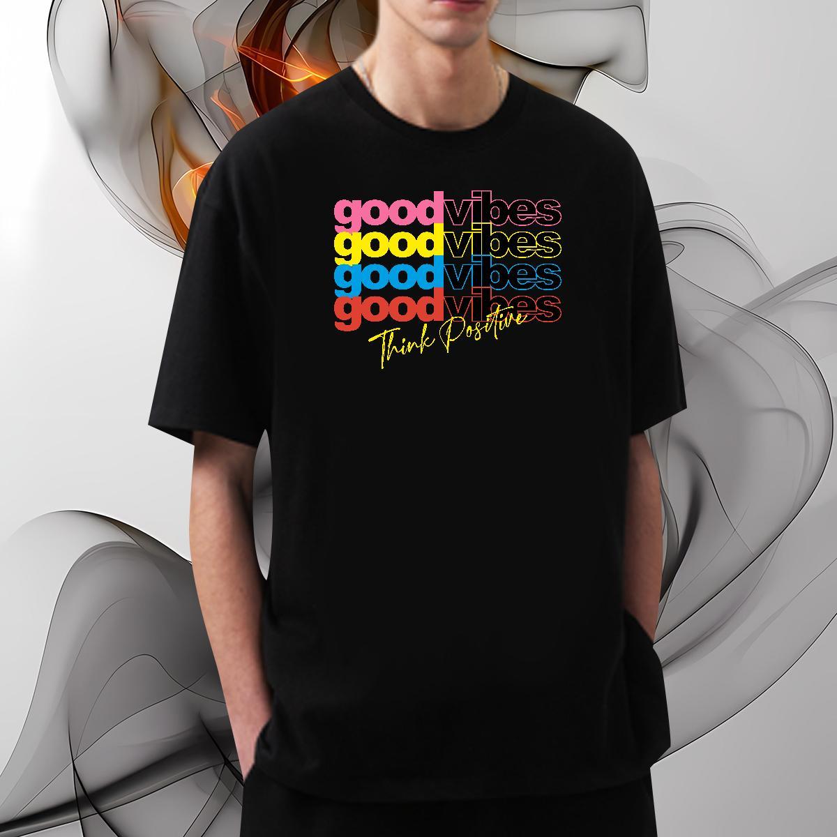 Fashion T shirt letter Polos 100% Cotton 230g Anime Printing Street Designer Oversized Breathable Crew Neck Men Tshirts