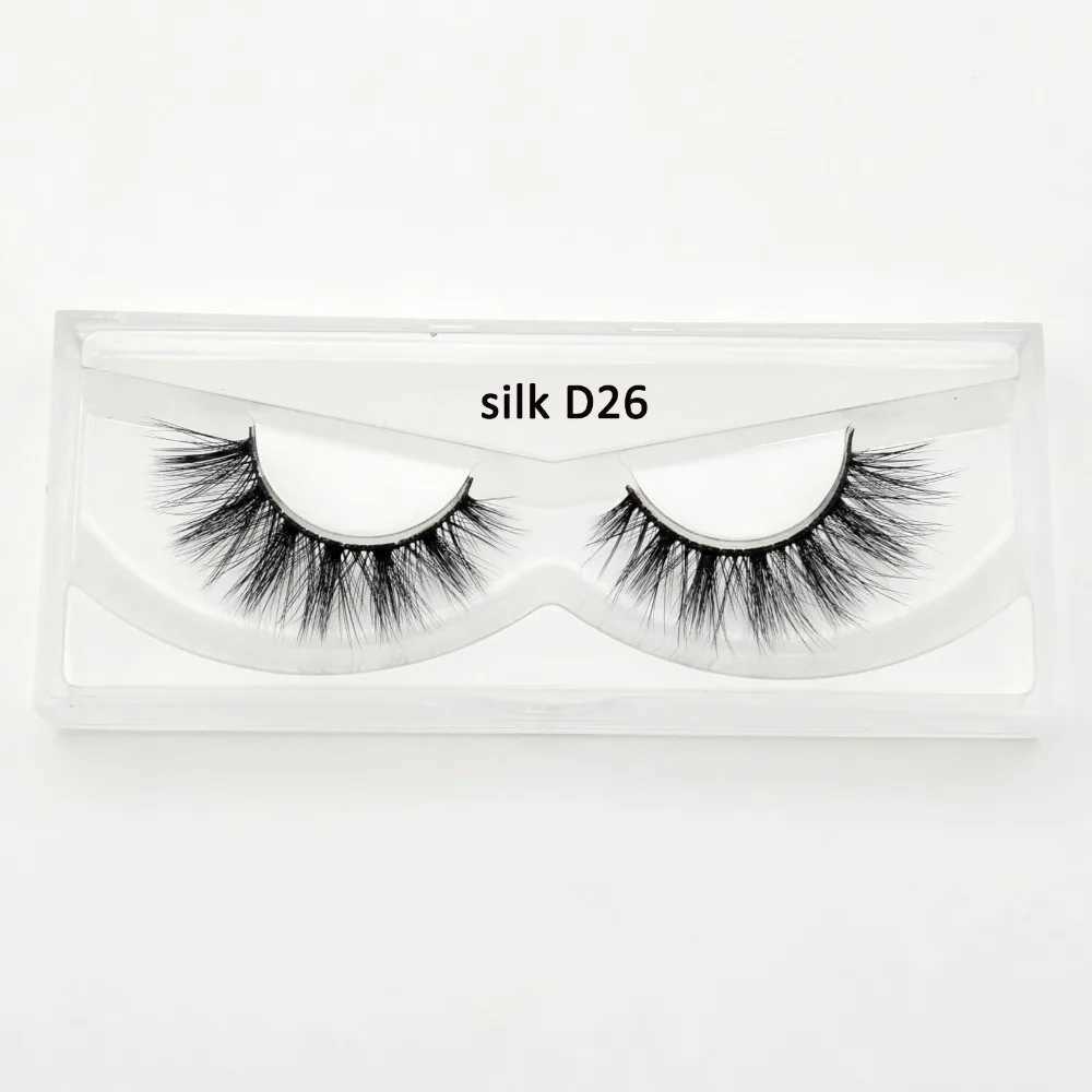 Visofree Silk 3D eyelash artificial mink eyelash natural eyelash extension handmade Crisscross thick false eyelash makeup tool W240803