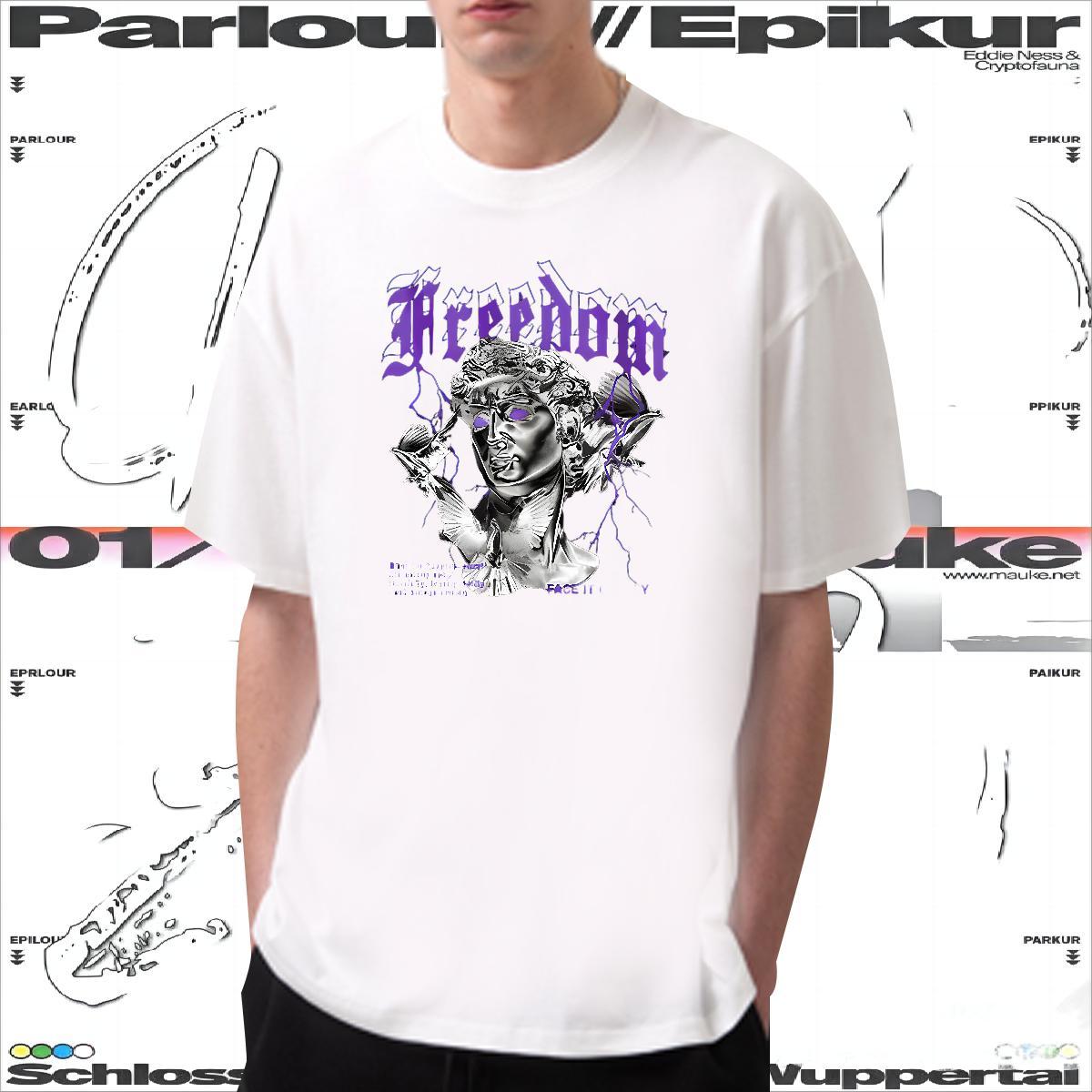 T-Shirts for Men 230g Pure Cotton portrait Home Outdoor Breathable Short Sleeve Customized Couples T Shirts Factory Direct Comfortable Tshirts