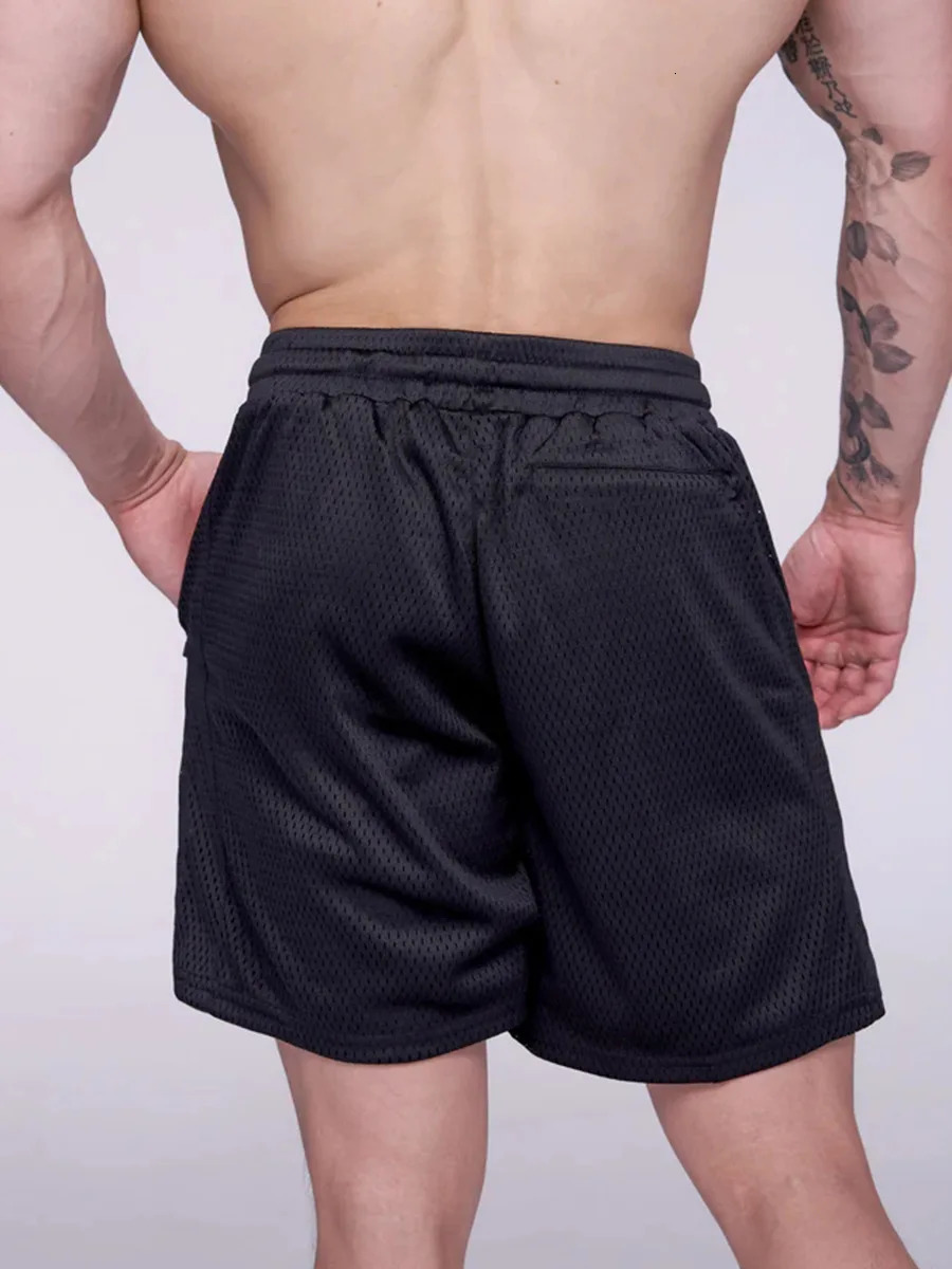 MenS Shorts High Quality Custom Gym Shorts With Pockets Workout 240806