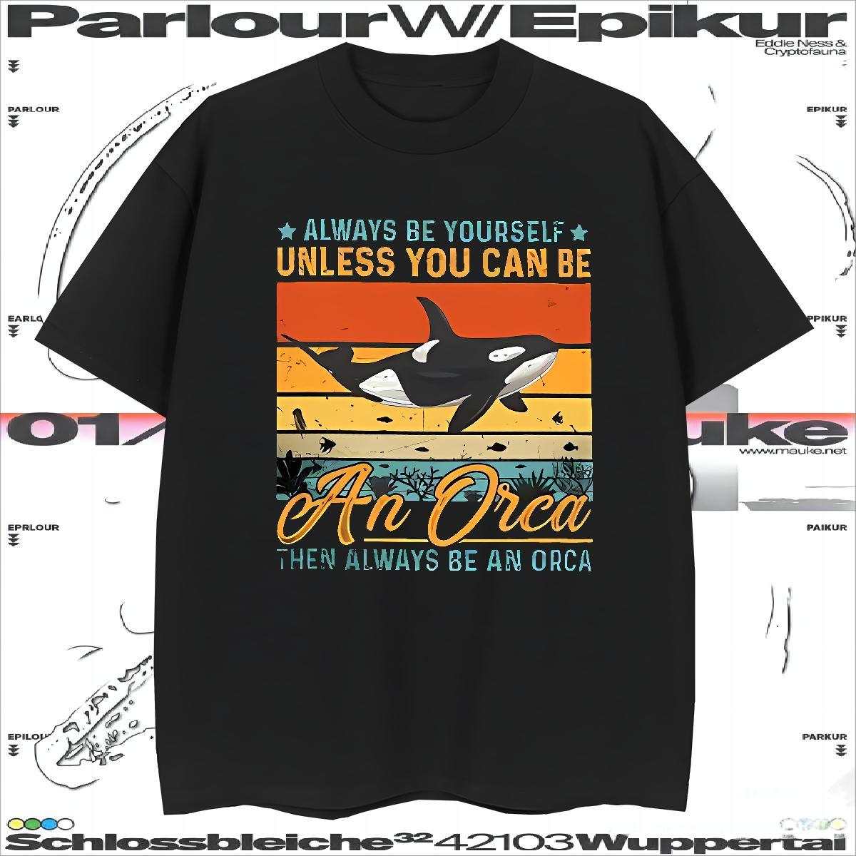 T-Shirts 230g Cotton dolphin Street Casual Breathable Asian Size Men Tees Brand Loose Polos