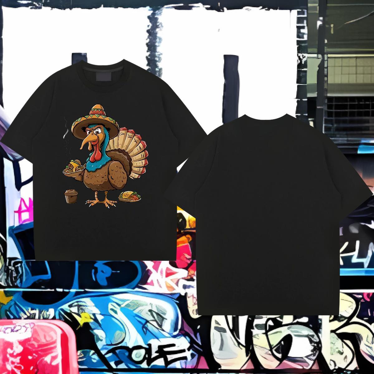 T-Shirts for Men 230g Pure Cotton eagle Sports Casual Breathable Short Sleeve Asian Size Men Tees New Brand Clothes