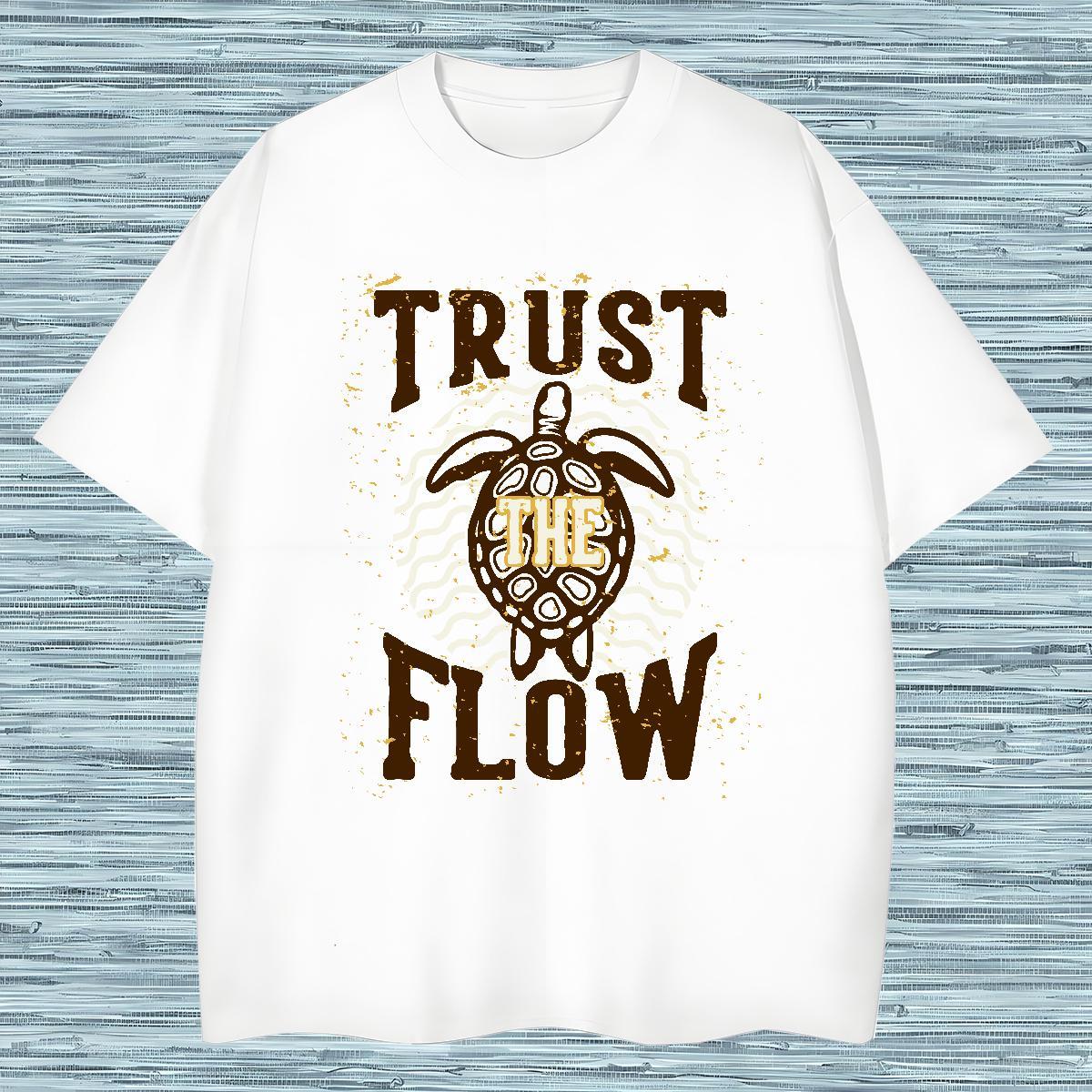 T-Shirts 230g Cotton Casual Beach Round Neck Short Sleeve Graphic Men Tops Tees New Free Shipping Clothings