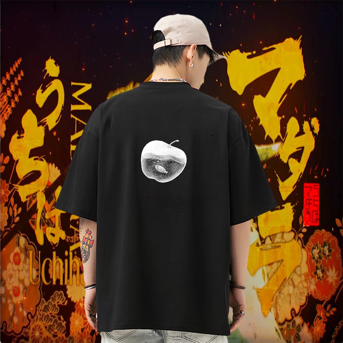 2024 New T Shirt For Man 230g 100% Cotton fish Summer Casual Tees Shirts Breathable Short Sleeve Free Shipping Men Tops Tees Customized Print