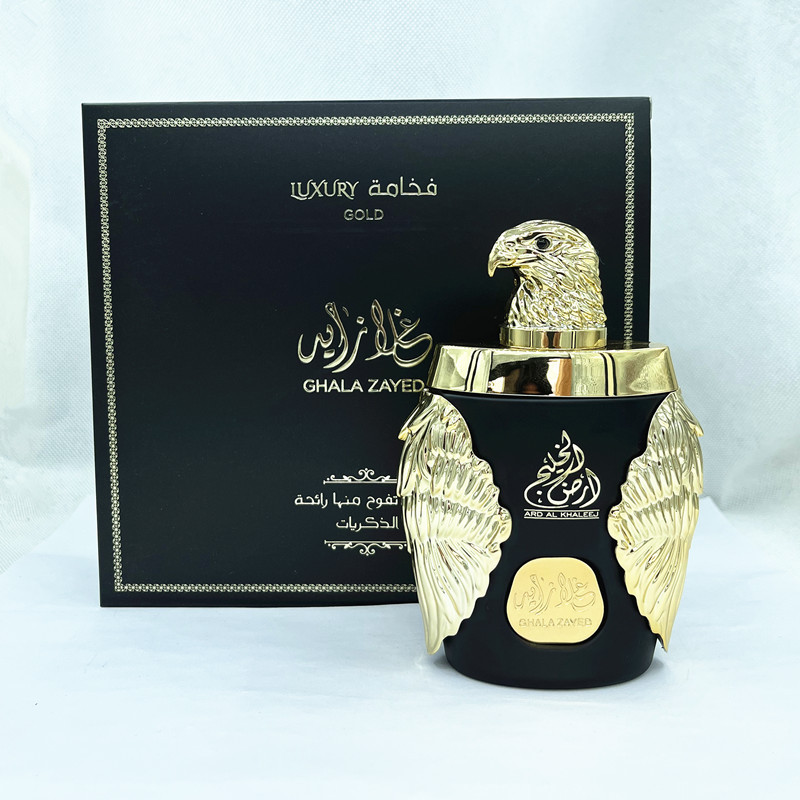 100ml perfume GHALA ZAYED Gold Sier Middle East Dubai Unisex fragrance EDP Long Lasting Smell Cologne