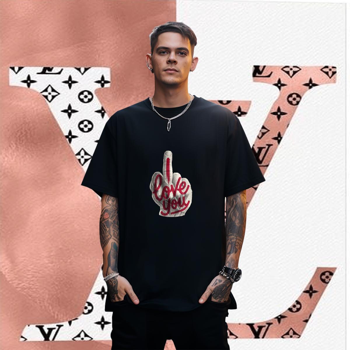 Man T Shirts 230g Pure Cotton hands Street Wear Crew Neck Graphic Men Tees Fashion Casual Designer Tees Shirts