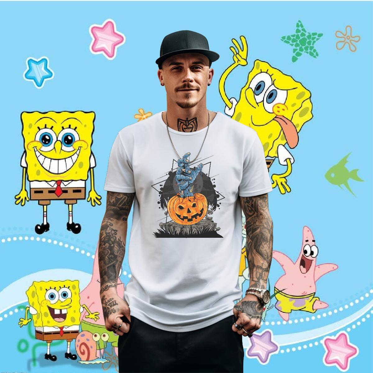 Classic T Shirt For Man 230g 100% Cotton Halloween Hip Hop Street Tee Shirt Round Neck Short Sleeve Designer Tshirts Custom Big Size
