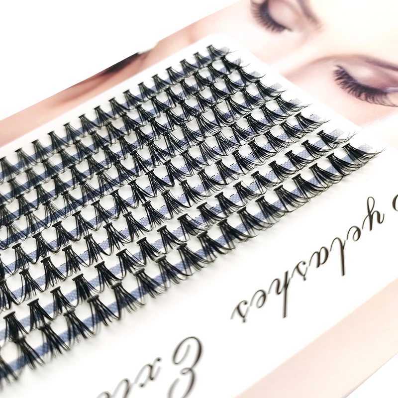 48/60/160 Bundle of False Eyelash Extension Natural Mink Eyelash Cluster Personal Eyelash Bundle Makeup Cilia Eye False Eyelash W240803