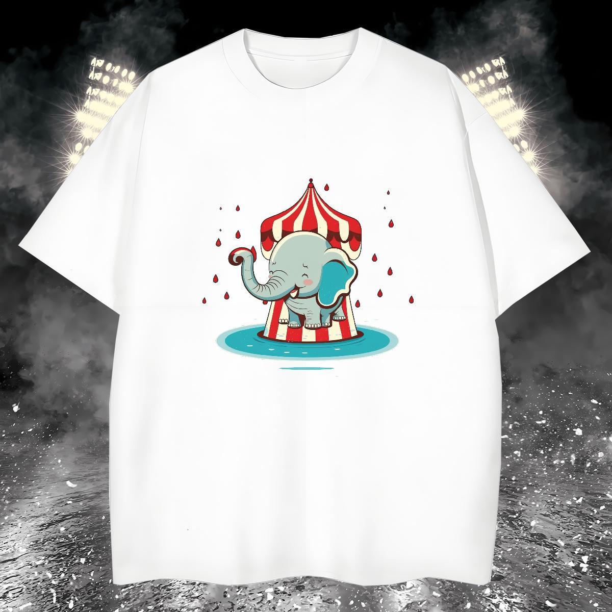 Mens T Shirts 230g Pure Cotton Spring Summer Breathable Short Sleeve DIY Printed Tshirts 2024 Summer Cool Design Tee Shirt