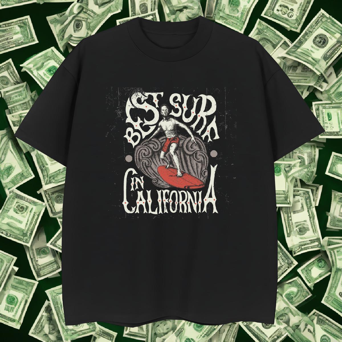 T-Shirts for Men 230g Pure Cotton portrait Daily Wear Crew Neck Floral Print Men Tshirts DIY Loose Fit Polos