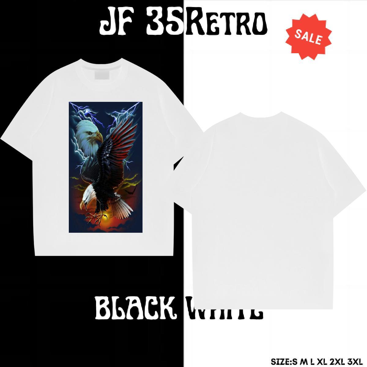 High Quality Tshirts 230g 100% Cotton eagle T shirt Daily Outfit Breathable Soft Custom Cartoon Fashion Design Tee Shirt