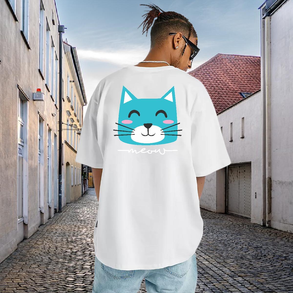 New Arrival T Shirt For Man 230g Pure Cotton cute Casual Beach Tees Breathable Short Sleeve High Quality Couples T Shirts DIY Anime