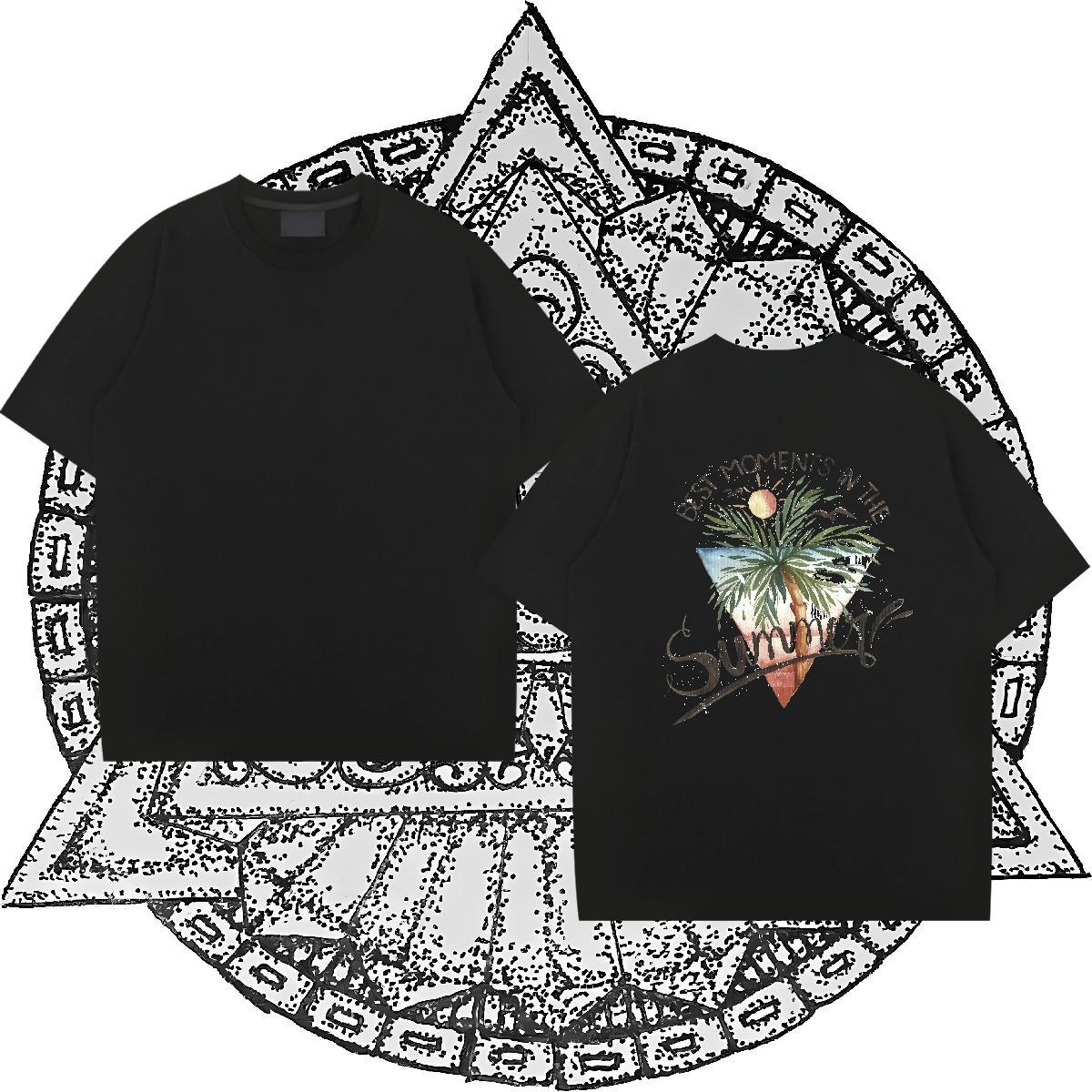 Fashion New Men T Shirts 230g 100% Cotton tree Street Wear Tops Shirt Breathable Free Shipping Men Tshirts Skull