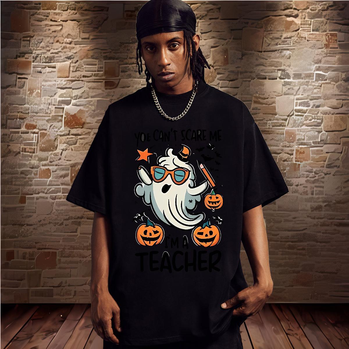 2024 New T-Shirts for Men 100% Cotton 230g monster Beach Tops Shirt Round Neck Short Sleeve Wholesale Tshirts Customized Print