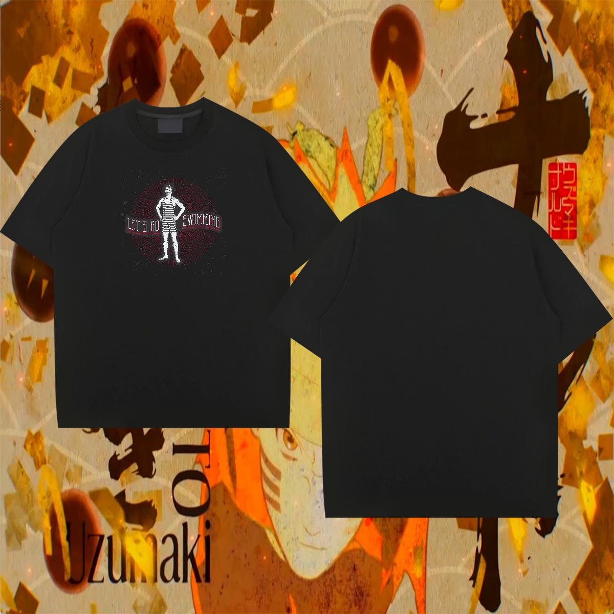 T-Shirts 230g Pure Cotton person Outdoor Breathable Short Sleeve Black White Tshirt for Man Woman Custom Brand Tshirts