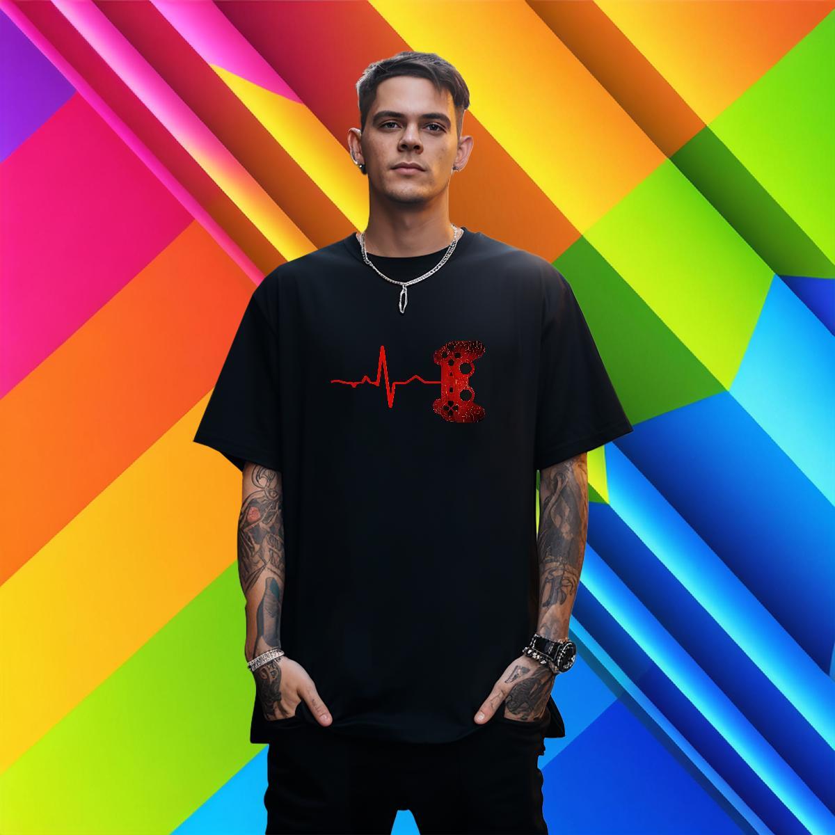 T Shirts Men 100% Cotton 230g icon Hip Hop Street Breathable Crew Neck Oversized 3XL 4XL Couples T Shirts Fashion New Loose Tees