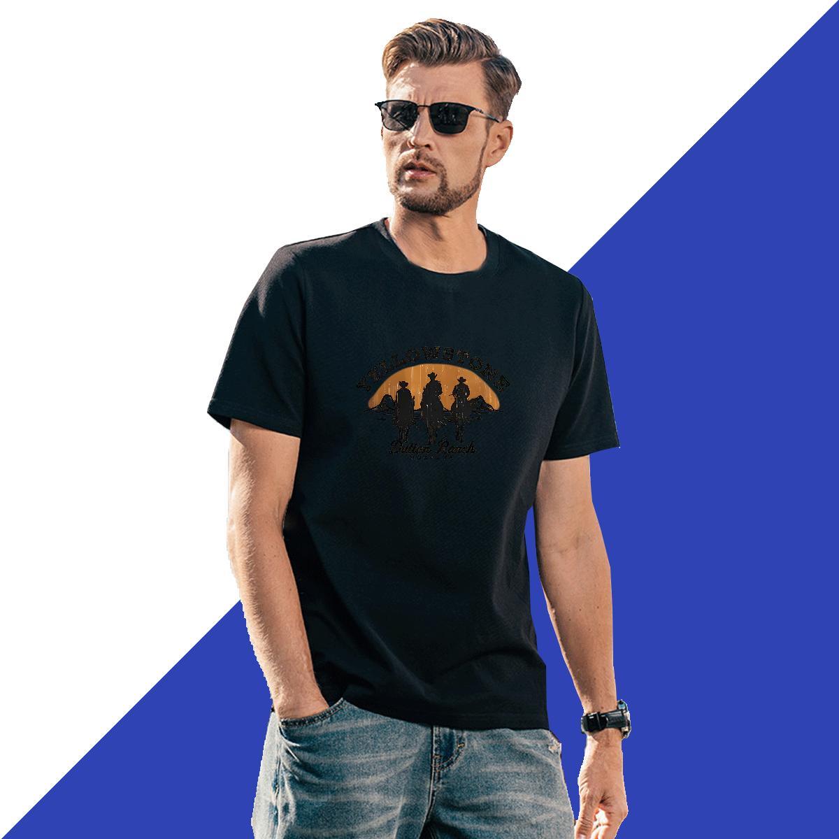 High Quality Mens Tshirts 230g 100% Cotton Casual letter DIY Anime Crew Neck Breathable 2024 DIY Mens T Shirts Tees