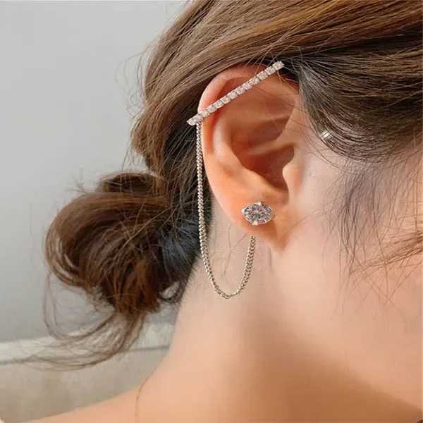 King Asymmetric Small Square High end Earrings 2021 New Fashion Jewelry W240803