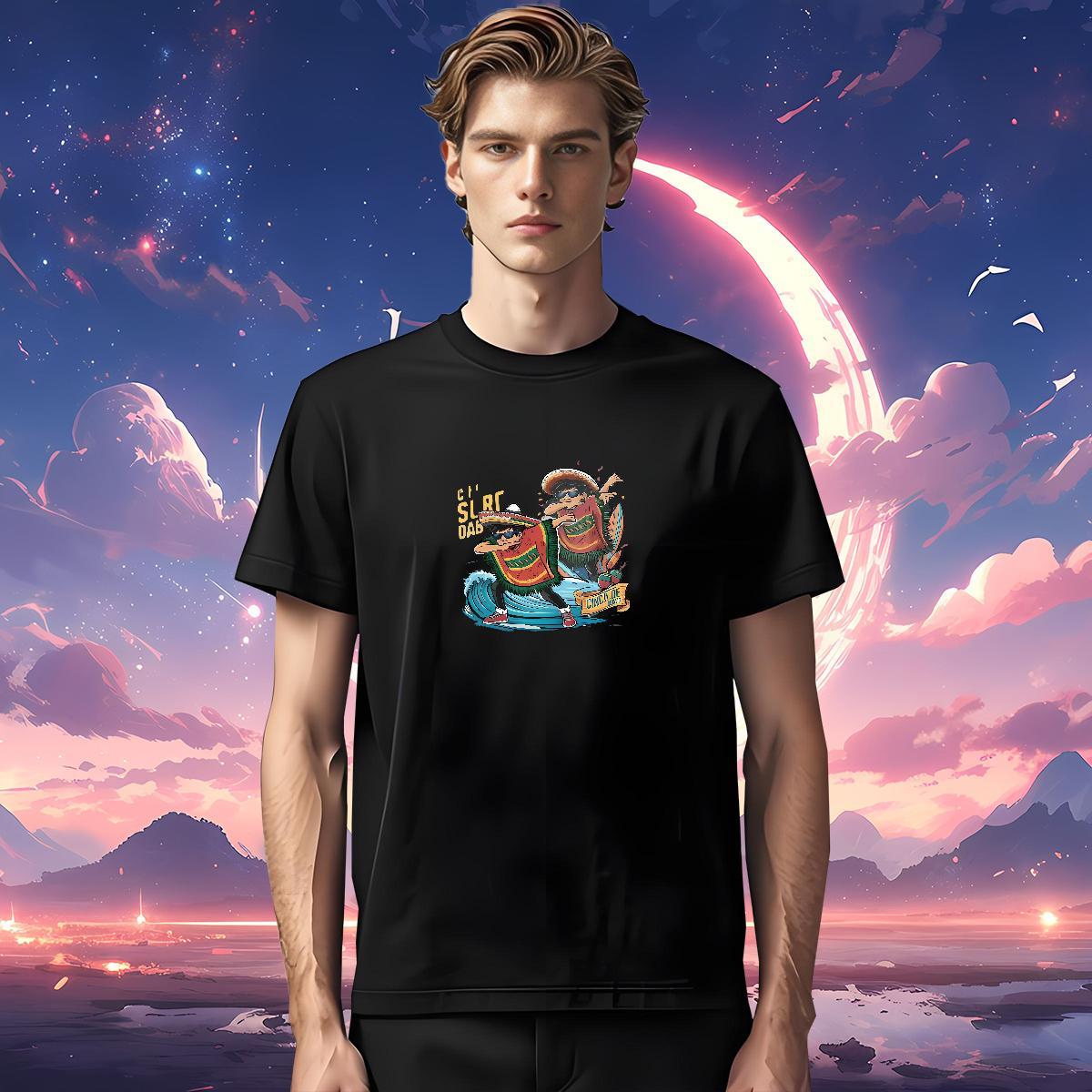 T Shirt For Man 230g Pure Cotton person Casual Beach Breathable Soft Custom Print Plus Size Couples T Shirts Wholesale Unisex Polos