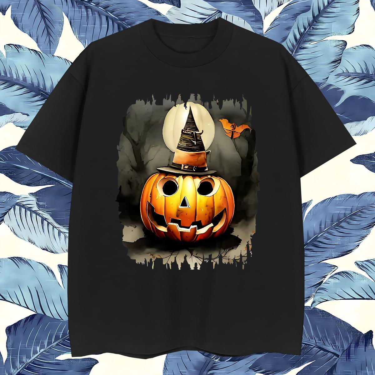 Loose Men Tops Tees 230g Pure Cotton pumpkin T Shirts Men Street O-Neck Short Sleeve Asian Size Fashion Designer Clothes